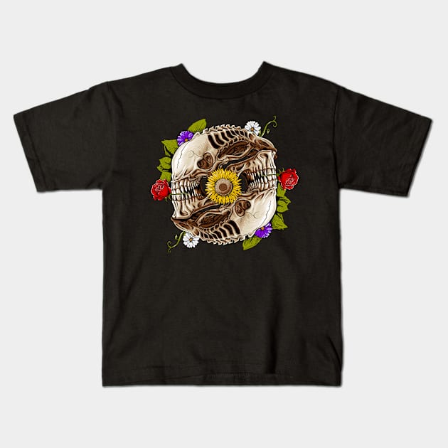 Alien Nature Kids T-Shirt by BER